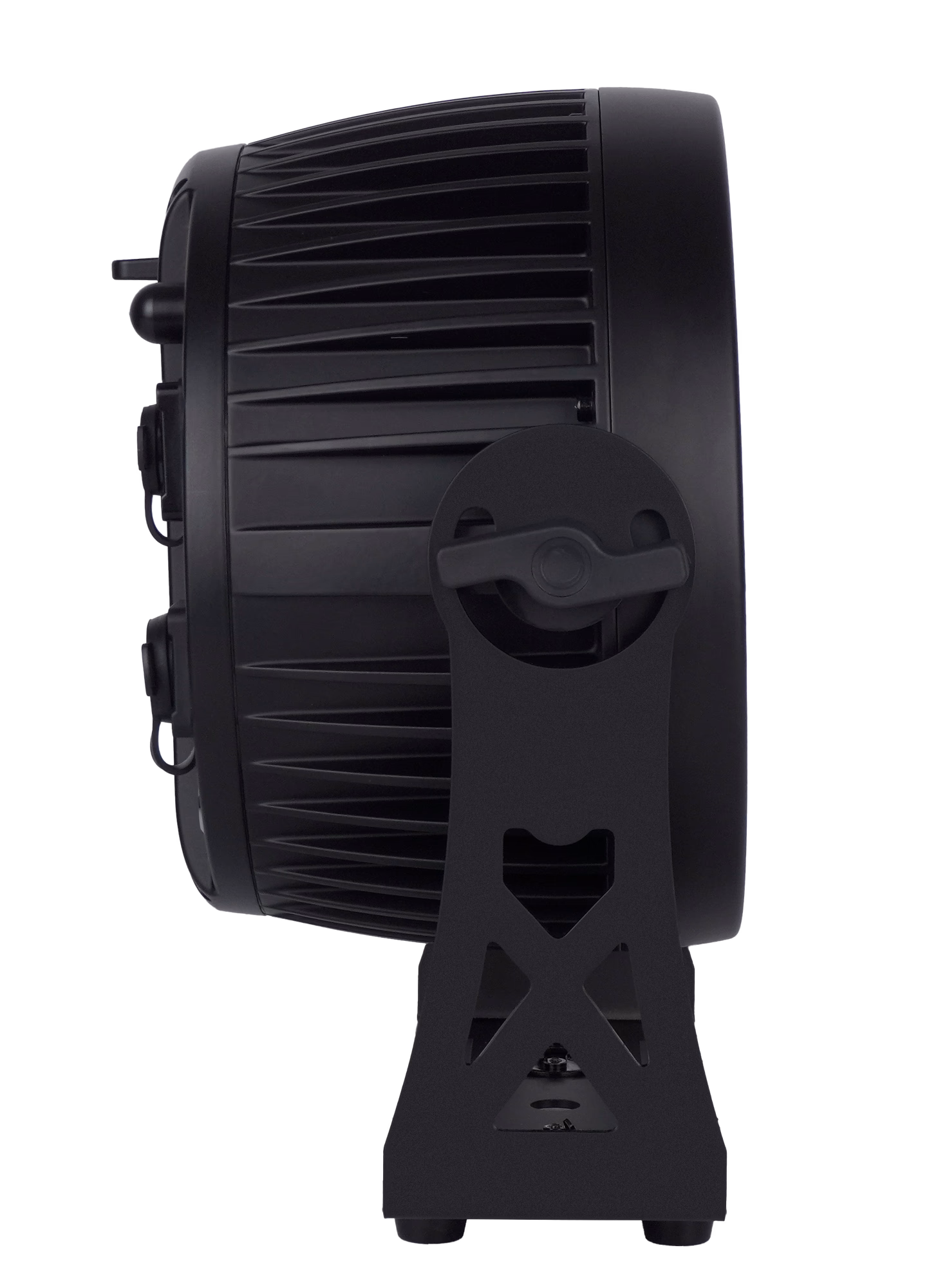 Side profile and adjustable mounting bracket of the LumiUp Aqua P12