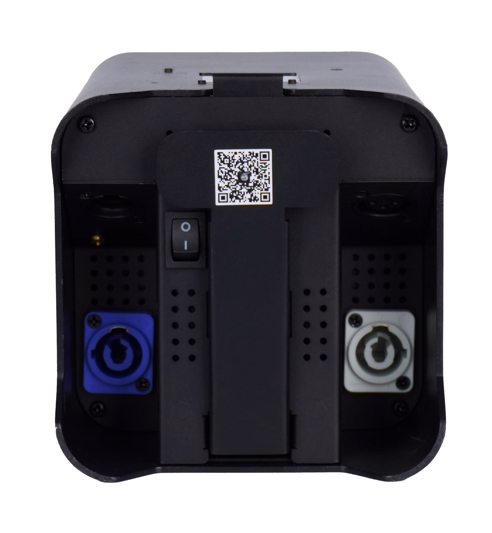 Bottom power input, output and power switch on LumiUp Core P6