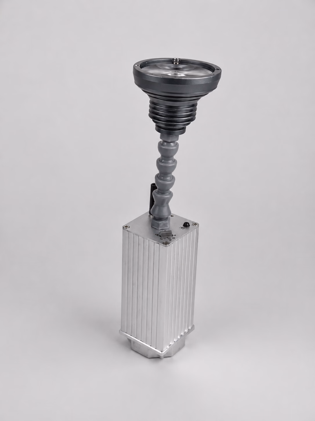 Side profile of the LumiUp Mini S1 adjustable 10W pinspot